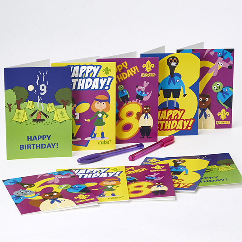 Personalised birthday cards